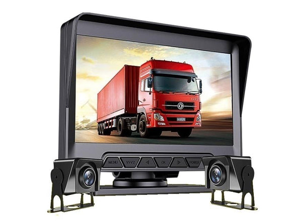 Steelmate C20 Back Up Camera Kit with 2 Cameras, 720p @ 30fps (all cameras), 7" LCD Screen, Voice Control, Professional Installation, Fast Shipping, Connected Car Experts
