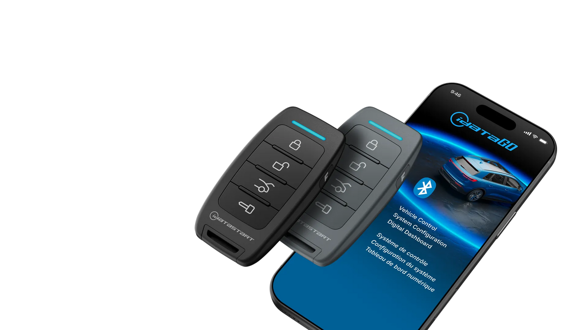 iDatastart CK-2020G-HCX CARKIT two-way remote starter system