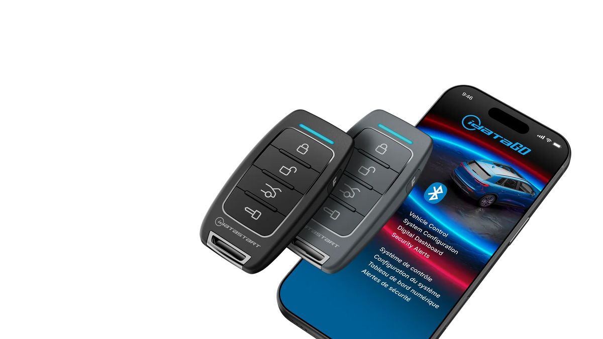 iDatastart CK-2525G-HCX CARKIT two-way remote starter and security system