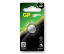 GP Batteries CR1616 3 Volt Battery (single) with professional installation, technical support, fast shipping by Connected Car Experts