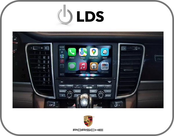 LDS EW-BSJCP-PCM4-02B Porsche Wireless CarPlay and Android Auto Interface ⭕ Fits PCM4 Radio with expert installation Connected Car Experts