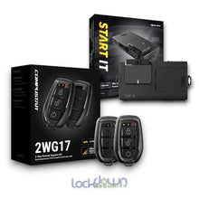 Compustar G17-CMX-S Remote Starter, 2-Way LED , 3000 Foot Range with key fobs and modules, professional installation.