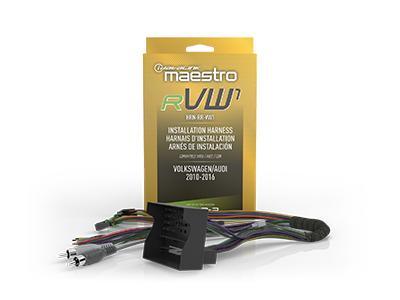 Idatalink Maestro HRN-HRR-VW1 Volkswagen / Audi Plug & Play T-Harness - Lockdown Security