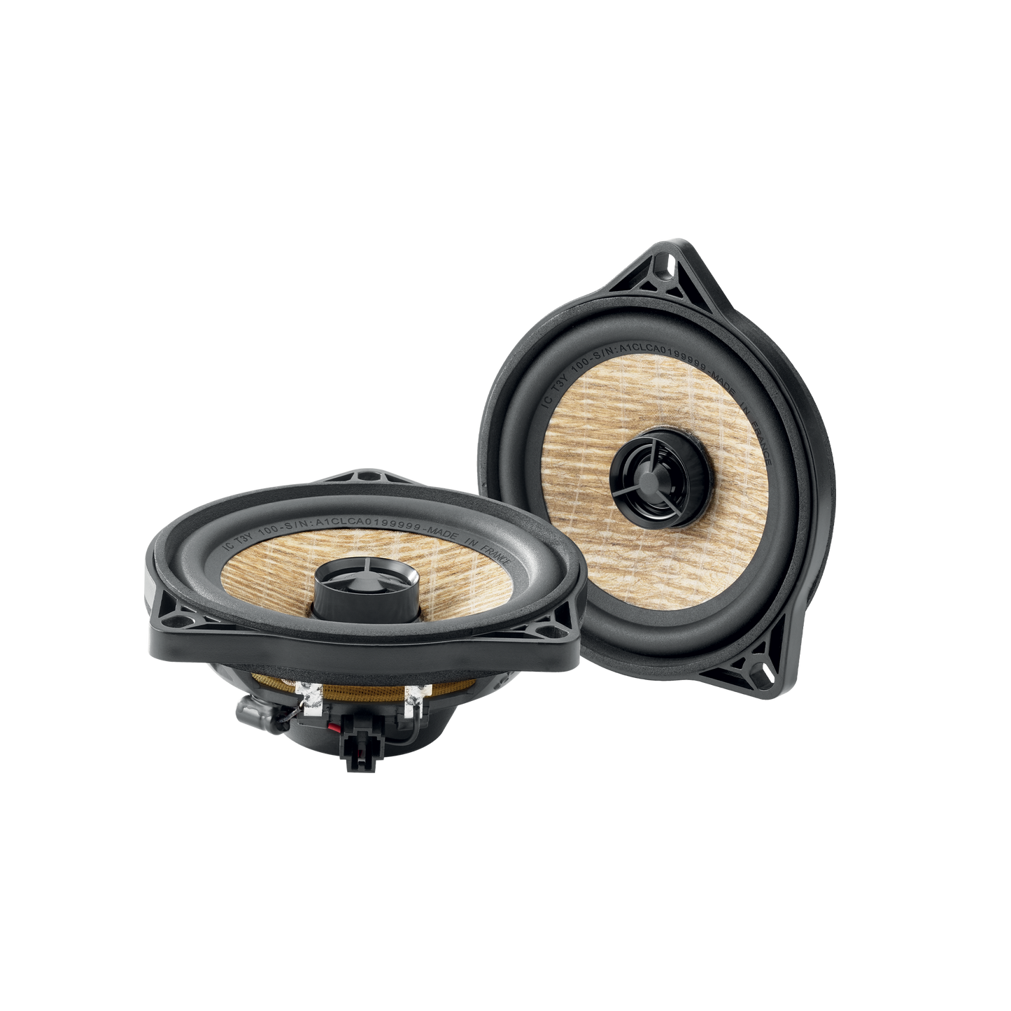 Focal IC T3Y 100 2-Way Coaxial Speakers For Tesla Vehicles