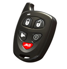 AutoStart ASRA-2503BK, 1-Way, Antenna SH433M, SH433-120, FCC ID: EZSNAH2503