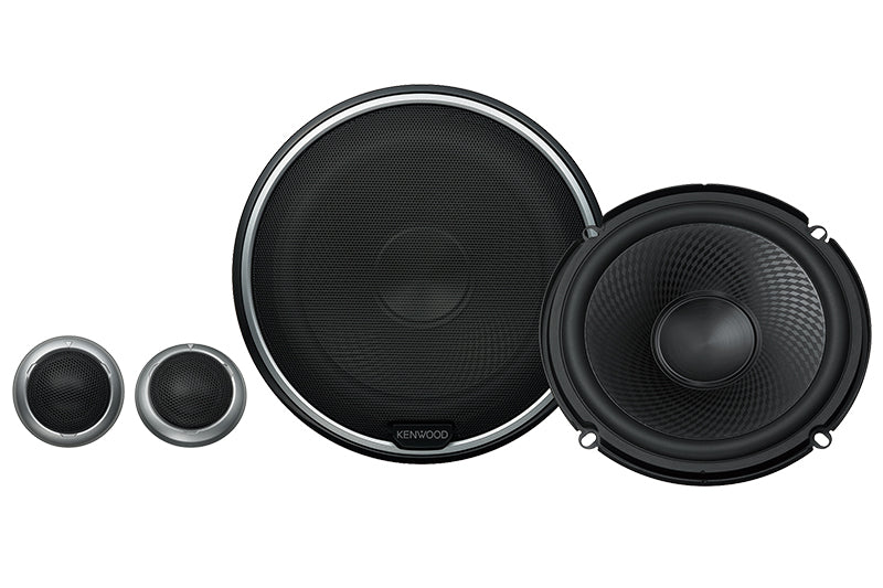 Kenwood KFC-P710PS 6.5" Component Speakers - Lockdown Security