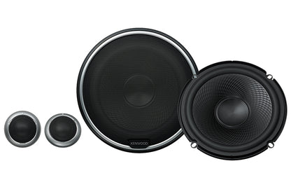 Kenwood KFC-P710PS 6.5" Component Speakers - Lockdown Security