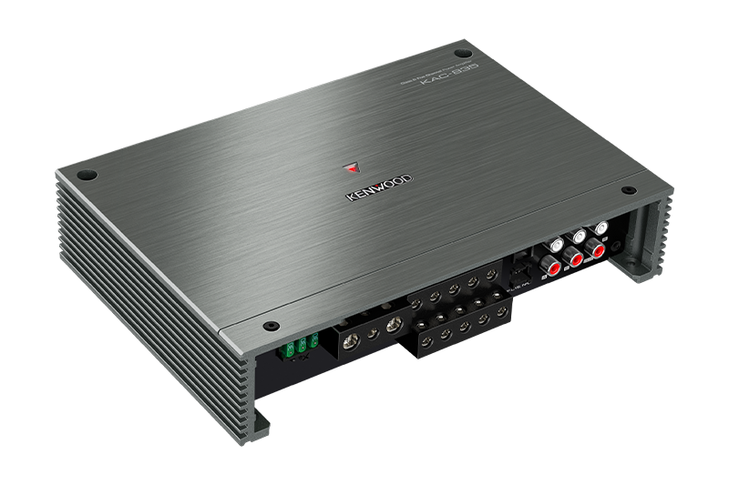 Kenwood KAC-835 5 Channel Amplifier, 75 Watts x 4 + 500 Watts x 1 at 2 Ohms - Lockdown Security