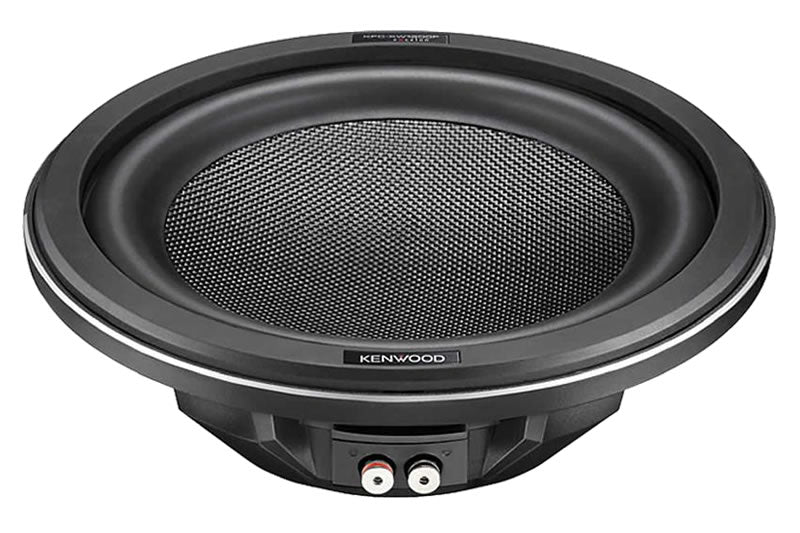 Kenwood eXcelon KFC-XW1000F 10" Shallow Subwoofer, 250 Watts RMS, 4 Ohm - Lockdown Security
