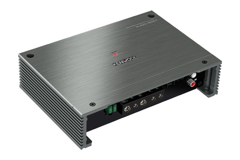 Kenwood KAC-531 Mono Subwoofer Amplifier, 500 Watts x 1 at 2 Ohms - Lockdown Security