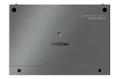 Kenwood KAC-531 Mono Subwoofer Amplifier, 500 Watts x 1 at 2 Ohms - Lockdown Security