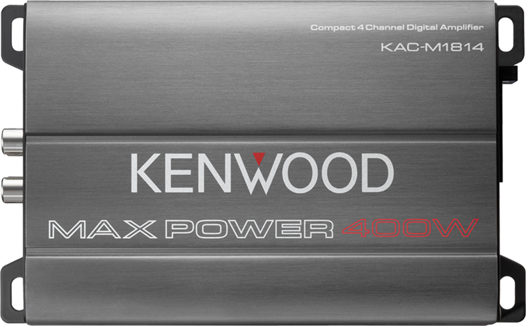 Kenwood KAC-M1814 Compact 4 Channel Amplifier, 45 Watts x 4 - Lockdown Security