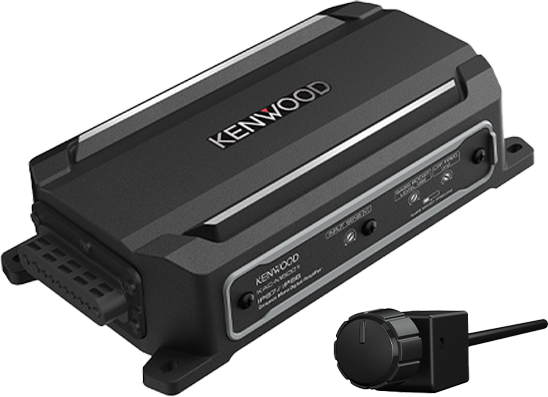 Kenwood KAC-M5001 Marine & Powersport Mono Subwoofer Amplifier, 300 Watts x 1 at 2 Ohms - Lockdown Security