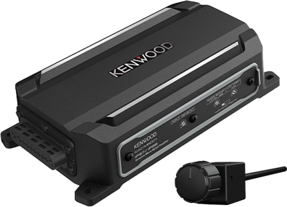 Kenwood KAC-M5001 Marine & Powersport Mono Subwoofer Amplifier, 300 Watts x 1 at 2 Ohms - Lockdown Security