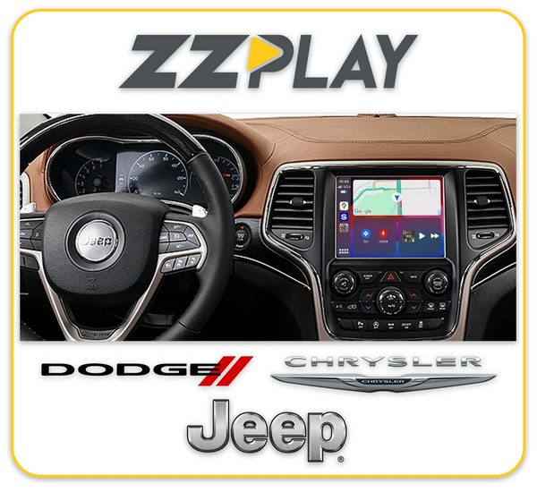 ZZ-2 ITZ-JGC Wireless CarPlay and Android Auto Interface for Chrysler, Dodge, Jeep and more