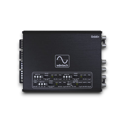 Wavtech link6+ 6-Channel LOC w/autoBASS, Matrix Summing and Remote with professional installation, support, fast shipping Connected Car Experts