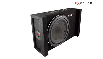 Kenwood eXcelon P-XW1000BC 10" Loaded Subwoofer Box, Sealed, 250 Watts RMS - Lockdown Security