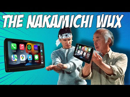 Nakamichi NA3625-WUX Multimedia Receiver, 10.1", Wireless CarPlay & Android Auto, 4 Volt RCA