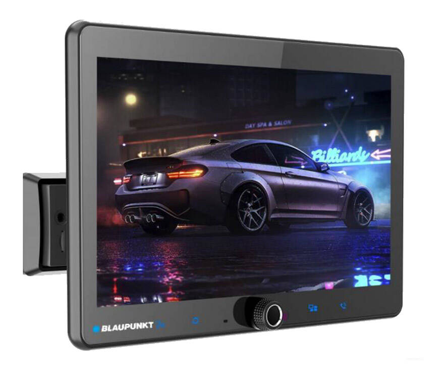 Blaupunkt CALI1000 Multimedia Receiver, 10.1", Wireless CarPlay & Android Auto, 2 Volt RCA, Single DIN Mount