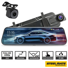 Steelmate M700 Mirror Dash Camera, 1080p+1080p @ 30fps, Touchscreen with fast shipping and professional installation.