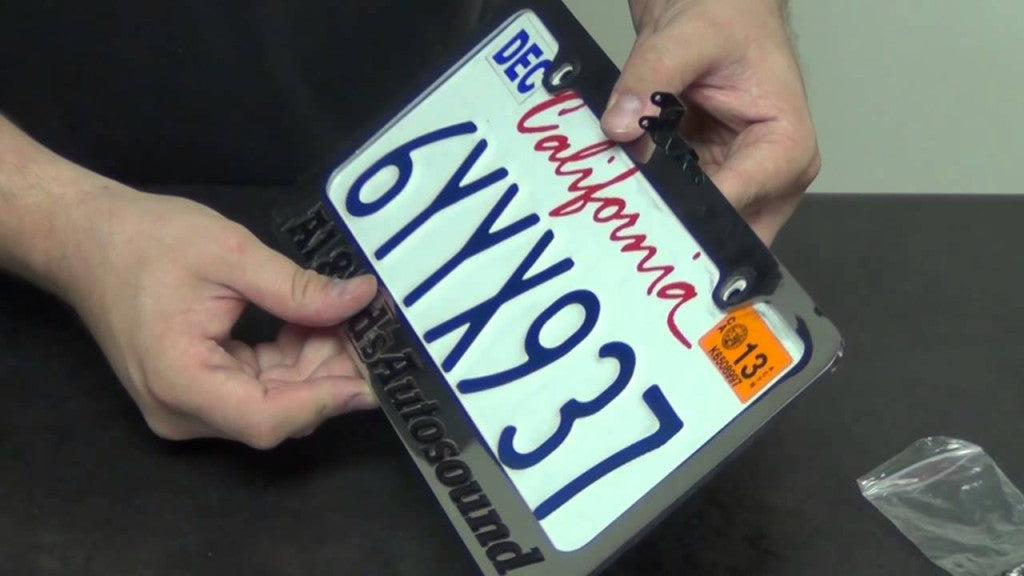 Rydeen BL01 Universal License Plate Bracket for Rydeen MINy Cameras with professional installation and fast shipping by Connected Car Experts