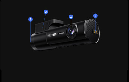 Viofo T330 front camera layout