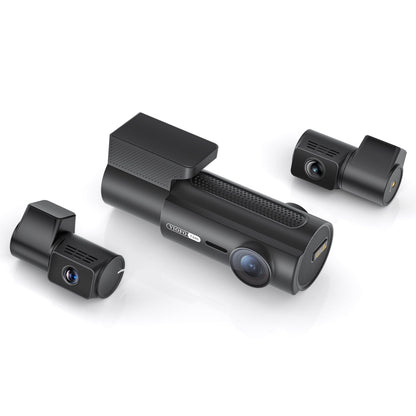 Viofo T340 4CH all four cameras
