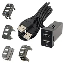 Accele USBDKIT Panel Mount USB Port Extension Cable with OEM Bezels, professional installation, fast shipping worldwide.