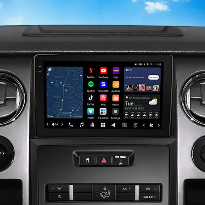 VINLAND 2009-2012 Ford F-150 without Factory Navigation Custom Fit Car Stereo with pro install, support, fast shipping