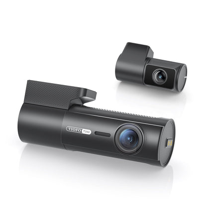 Viofo T340 3CH Dash Camera, 4K + 2K Built-In IR Cabin + 2K Rear, WiFi 6, GPS
