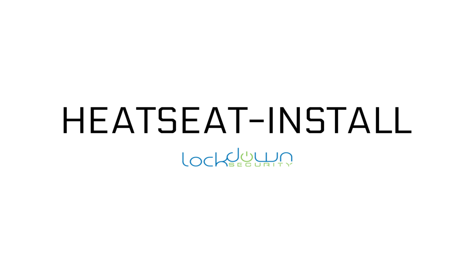 Heated Seat Integration, Price PER Seat, HEATSEAT-Install with professional installation, technical support by Connected Car Experts