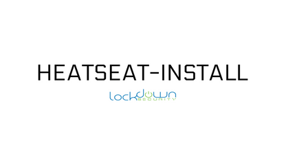 Heated Seat Integration, Price PER Seat, HEATSEAT-Install with professional installation, technical support by Connected Car Experts