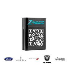 ZZ-2 ZW-MFD2 ZWagz Strobe Light Interface with QR code, supporting remote starters and vehicle anti-theft systems.