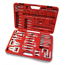 ShopWorx LY-2152 Radio Removal Tool Set | 52 Piece Set in a red case for professional installation and fast shipping. Connected Car Experts.