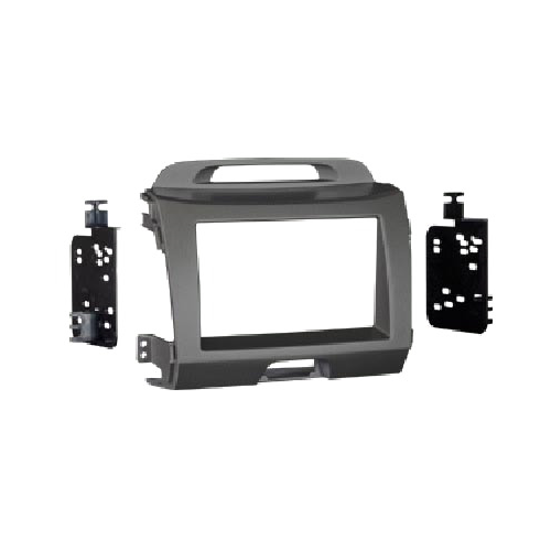 Metra 95-7344G Kia Sportage 2011- 2016 Double Din Dash Kit | Grey - Lockdown Security
