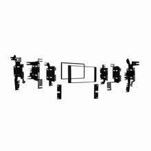 Metra 95-7624 Nissan Multi Kit | Single & Double DIN Dash Kit - Lockdown Security