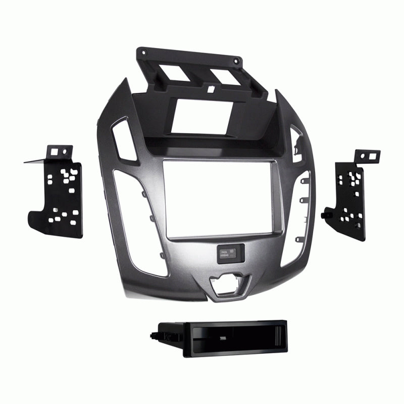 Metra 99-5831G 2014+ Ford Transit-Connect Double and Single DIN Dash Kit - Lockdown Security