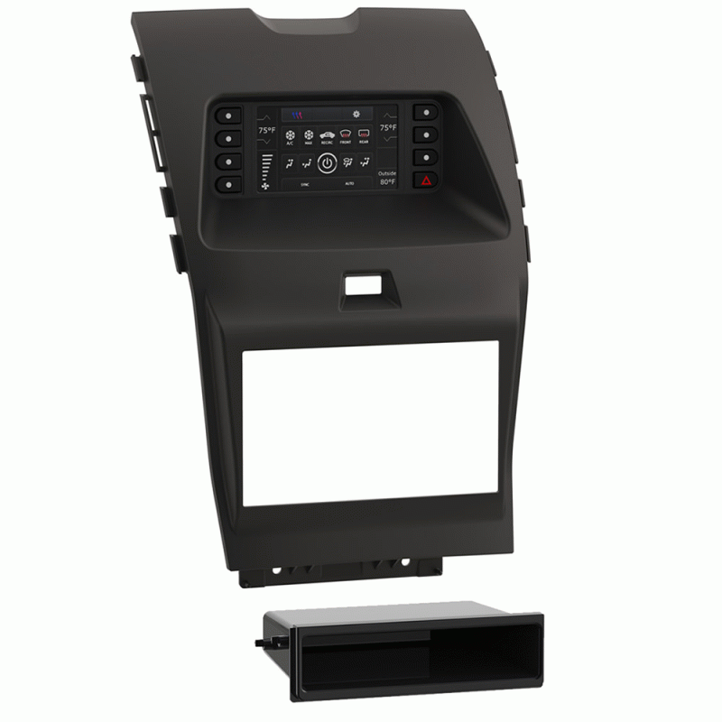 Metra 99-5851CH 2015 - 2020 Ford Edge Double and Single DIN Dash Kit - Lockdown Security