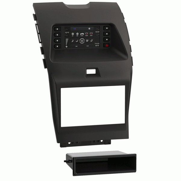Metra 99-5851CH 2015 - 2020 Ford Edge Double and Single DIN Dash Kit - Lockdown Security