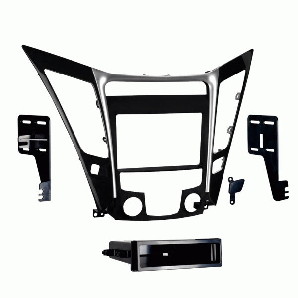 Metra 99-7342 2011 - 2014 Hyundai Sonata Double and Single DIN Dash Kit - Lockdown Security