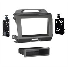 Metra 99-7344G Kia Sportage 2011 - 2016 Single and Double Din Dash Kit | Grey - Lockdown Security