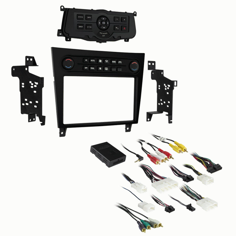 Metra 99-7625B 2007 - 2013 Infiniti G Series Double DIN Dash Kit - Lockdown Security