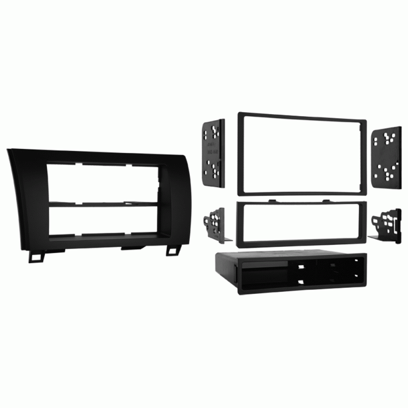 Metra 99-8220 2008 - 2022 Toyota Sequoia / 2007 - 2013 Toyota Tundra Single and Double DIN Dash Kit - Lockdown Security