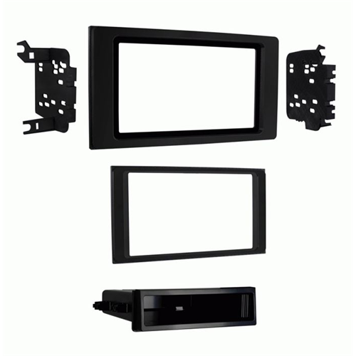 Metra 99-8251B 2016 - Up Toyota Tacoma Double and Single DIN Dash Kit - Lockdown Security