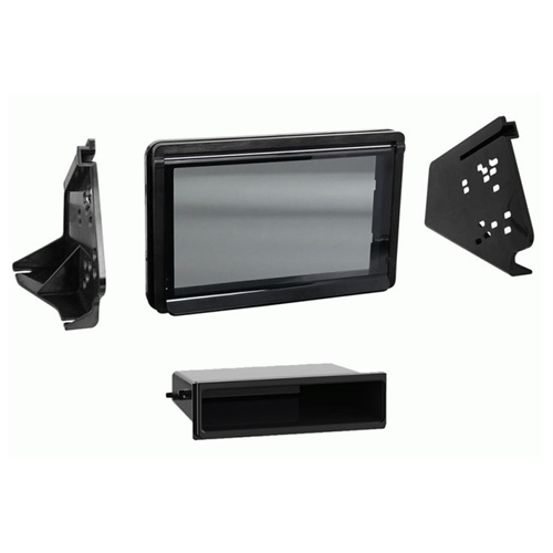 Metra 99-9721 2015 - Up Polaris Slingshot Double and Single DIN Dash Kit - Lockdown Security