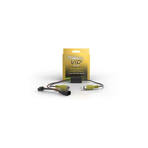 iDatalink Maestro ACC-VID1 Composite Video Noise Filter with connectors, professional installation, fast shipping, connected car experts