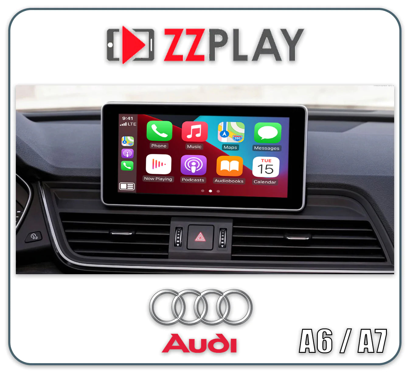 ZZ-2 IT3-MIB2-A6/A7 Wireless CarPlay and Android Auto Interface ⭕ Fits MIB Radio with 7" Display with fast shipping and pro support