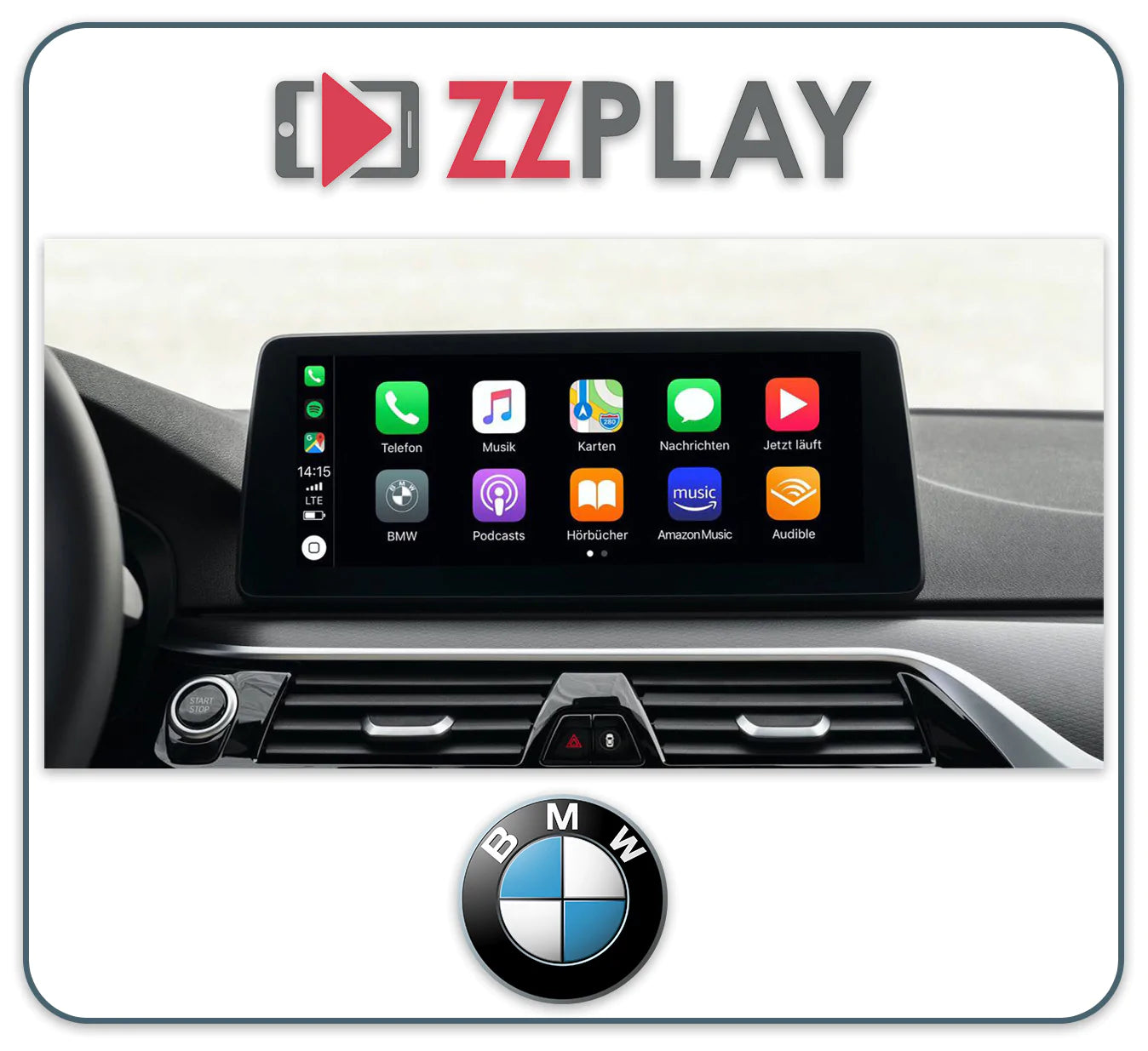 ZZ-2 IT3-NBT Wireless CarPlay and Android Auto Interface ⭕ Fits NBT Infotainment System with fast shipping and professional installation.