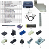 Contents of EUROSTART BRS4 Plug and Play Remote Starter kit with various components for fast shipping and professional installation by Connected Car Experts