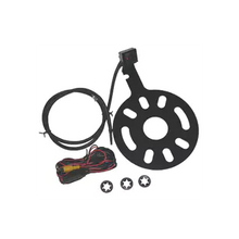 Crux CCH-01S 2007 - 2018 Jeep Wrangler Spare Tire Mount Camera with wiring harness and mounting hardware, professional installation.